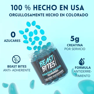 Beast Bites® - Gomitas de Creatina x 150 Unidades