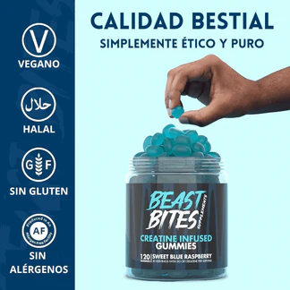 Beast Bites® - Gomitas de Creatina x 150 Unidades